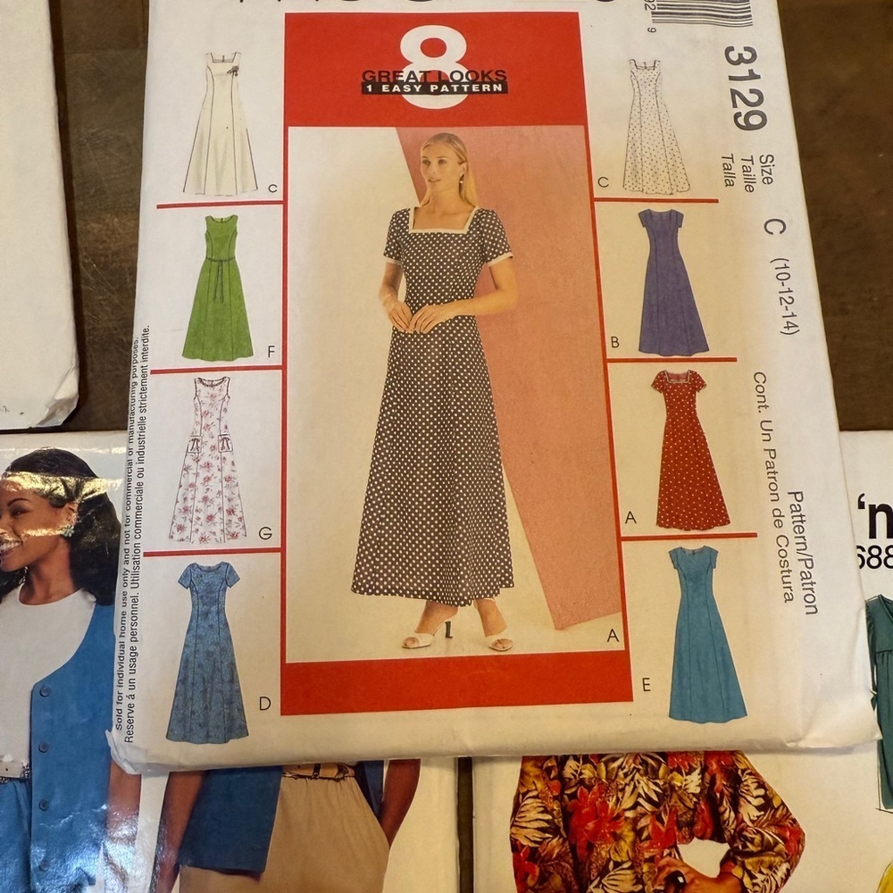 Vintage Sewing Patterns McCall’s Easy Stitch Butterick Jackets and Skirts - Picture 4 of 15